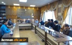 در دیدار رئیس دانشگاه فرهنگیان استان کرمان با مدیر آموزش و پرورش عشایری استان پیرامون همکاری های فی مابین تبادل نظر شد.  3