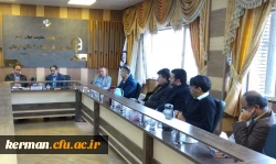 در دیدار رئیس دانشگاه فرهنگیان استان کرمان با مدیر آموزش و پرورش عشایری استان پیرامون همکاری های فی مابین تبادل نظر شد.  5