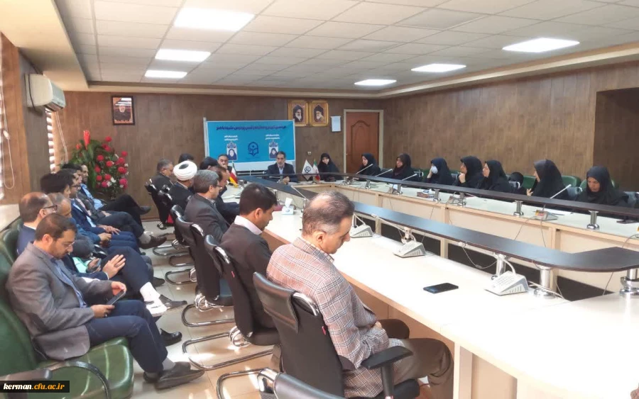  برگزاری مراسم تکریم ومعارفه رئیس پردیس شهیدباهنر دانشگاه فرهنگیان کرمان  3