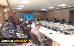  برگزاری مراسم تکریم ومعارفه رئیس پردیس شهیدباهنر دانشگاه فرهنگیان کرمان  4