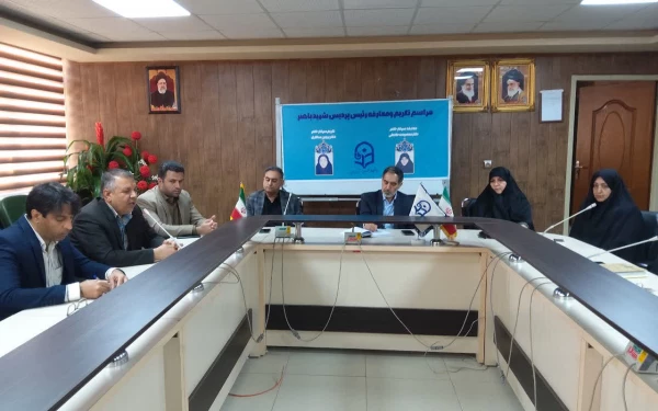  برگزاری مراسم تکریم ومعارفه رئیس پردیس شهیدباهنر دانشگاه فرهنگیان کرمان  9