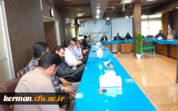 دیدار نوروزی رئیس دانشگاه فرهنگیان استان کرمان با مدیران و کارکنان دانشگاه  2