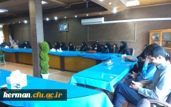 دیدار نوروزی رئیس دانشگاه فرهنگیان استان کرمان با مدیران و کارکنان دانشگاه  7