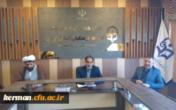 شورای مدیریت دانشگاه فرهنگیان استان کرمان تشکیل جلسه داد. 2
