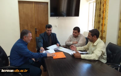 نشست مشترک معاون هماهنگی دانشگاه فرهنگیان استان با دبیران علمی واجرایی جشنواره تدریس برتر 