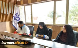 رئیس دانشگاه فرهنگیان استان با مدیر کل جمعیت هلال احمر استان دیدار وگفتگو کرد.  2