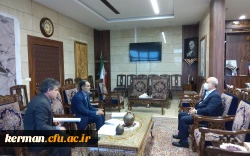 رئیس دانشگاه فرهنگیان استان با استاندار کرمان دیداروگفتگوکرد  3