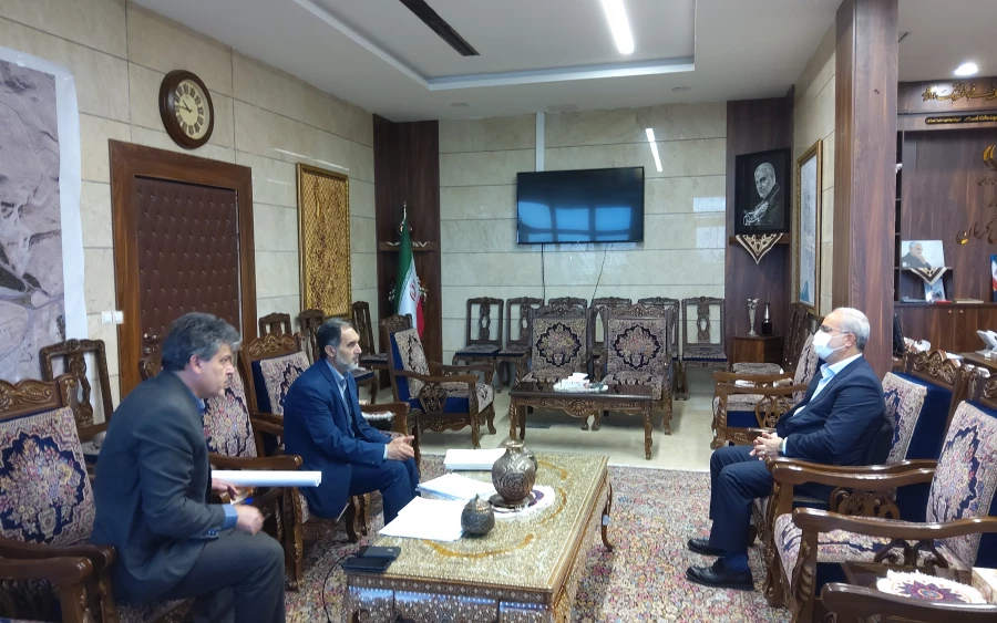 رئیس دانشگاه فرهنگیان استان با استاندار کرمان دیداروگفتگوکرد  3