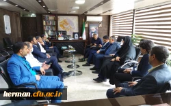 دیدار نوروزی رئیس دانشگاه فرهنگیان استان با مدیر کل آموزش وپرورش استان کرمان  2