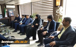 دیدار نوروزی رئیس دانشگاه فرهنگیان استان با مدیر کل آموزش وپرورش استان کرمان  3