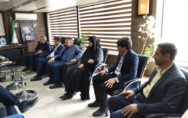 دیدار نوروزی رئیس دانشگاه فرهنگیان استان با مدیر کل آموزش وپرورش استان کرمان  3