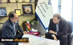 دیدار نوروزی رئیس دانشگاه فرهنگیان استان با مدیر کل سازمان مدیریت وبرنامه ریزی استان کرمان  5