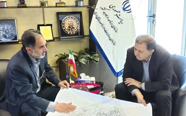 دیدار نوروزی رئیس دانشگاه فرهنگیان استان با مدیر کل سازمان مدیریت وبرنامه ریزی استان کرمان  5