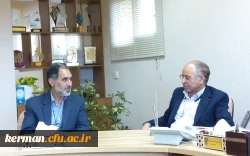 ملاقات نوروزی رئیس دانشگاه فرهنگیان استان با رئیس دانشگاه شهید باهنر کرمان  2