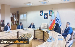 ملاقات نوروزی رئیس دانشگاه فرهنگیان استان با رئیس دانشگاه شهید باهنر کرمان  3