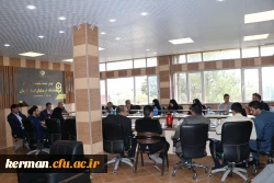 برگزاری شورای آموزشی دانشگاه فرهنگیان کرمان باحضور مدیرکل ومعاونین آموزش وپرورش استان 6