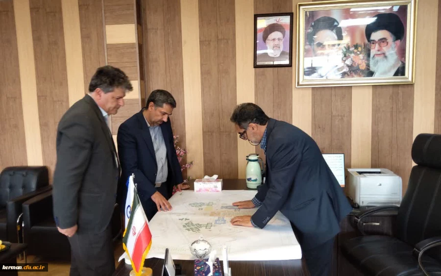 دیدار رئیس دانشگاه فرهنگیان استان  با مدیرکل نوسازی ،توسعه و تجهیز مدارس استان کرمان 3