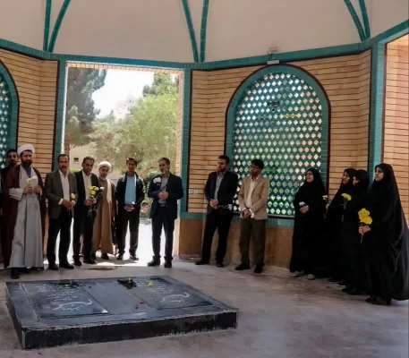 تجدید میثاق دانشگاهیان دانشگاه فرهنگیان استان کرمان با آرمان های امام راحل وشهدا  2