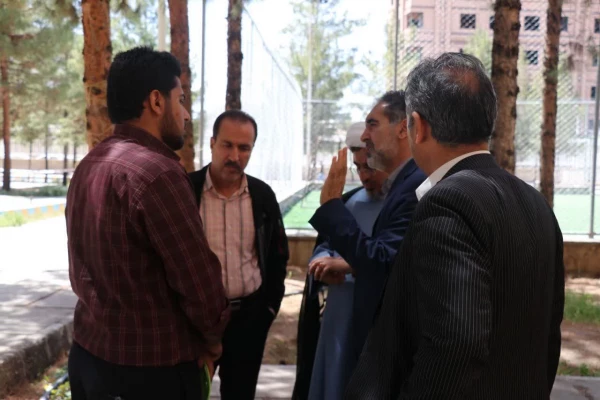 درآستانه فرارسیدن روزمعلم؛رئیس دانشگاه فرهنگیان استان کرمان از سراهای دانشجویی پردیس خواجه نصیرالدین طوسی بازدید کردند. 5