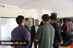 درآستانه فرارسیدن روزمعلم؛رئیس دانشگاه فرهنگیان استان کرمان از سراهای دانشجویی پردیس خواجه نصیرالدین طوسی بازدید کردند. 6