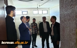 درآستانه فرارسیدن روزمعلم؛رئیس دانشگاه فرهنگیان استان کرمان از سراهای دانشجویی پردیس خواجه نصیرالدین طوسی بازدید کردند. 8