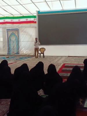 حمایت دانشگاهیان دانشگاه فرهنگیان کرمان از عملیات مقتدرانه ایران اسلامی درپاسخ به جنایات رژیم اشغالگر قدس 4