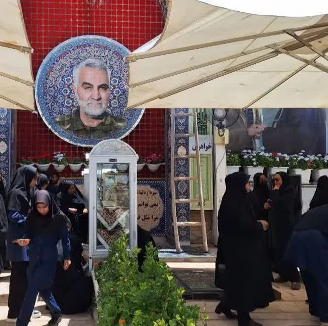 حمایت دانشگاهیان دانشگاه فرهنگیان کرمان از عملیات مقتدرانه ایران اسلامی درپاسخ به جنایات رژیم اشغالگر قدس 5