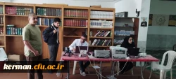 اهدای خون دانشگاهیان دانشگاه فرهنگیان کرمان 3