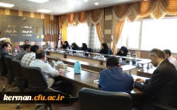 بررسی برنامه تحولی دانشگاه در نشست شورای مدیریت دانشگاه فرهنگیان استان کرمان 3