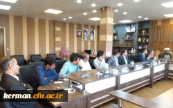 بررسی برنامه تحولی دانشگاه در نشست شورای مدیریت دانشگاه فرهنگیان استان کرمان 4