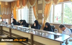 بررسی برنامه تحولی دانشگاه در نشست شورای مدیریت دانشگاه فرهنگیان استان کرمان 5