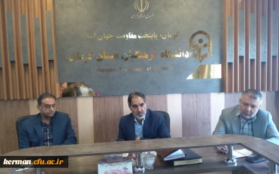 بررسی مسائل تغذیه،سلف سرویس وآشپزخانه های پردیسهای دانشگاه فرهنگیان کرمان