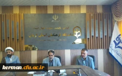 درآستانه برگزاری انتخابات ریاست جمهوری نودوچهارمین جلسه شورای فرهنگی واجتماعی دانشگاه فرهنگیان استان برگزار شد. 2