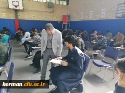 بازدید رئیس دانشگاه فرهنگیان استان از روند برگزاری امتحانات در پردیس خواجه نصیرالدین طوسی 3