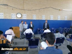 بازدید رئیس دانشگاه فرهنگیان استان از روند برگزاری امتحانات در پردیس خواجه نصیرالدین طوسی 8