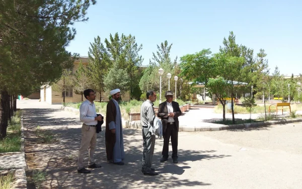 بازدید رئیس دانشگاه فرهنگیان استان از اماکن دانمشگاه پیام نور 2