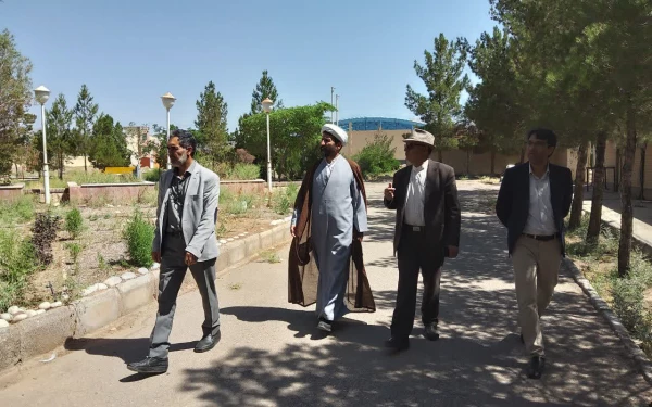بازدید رئیس دانشگاه فرهنگیان استان از اماکن دانمشگاه پیام نور 5
