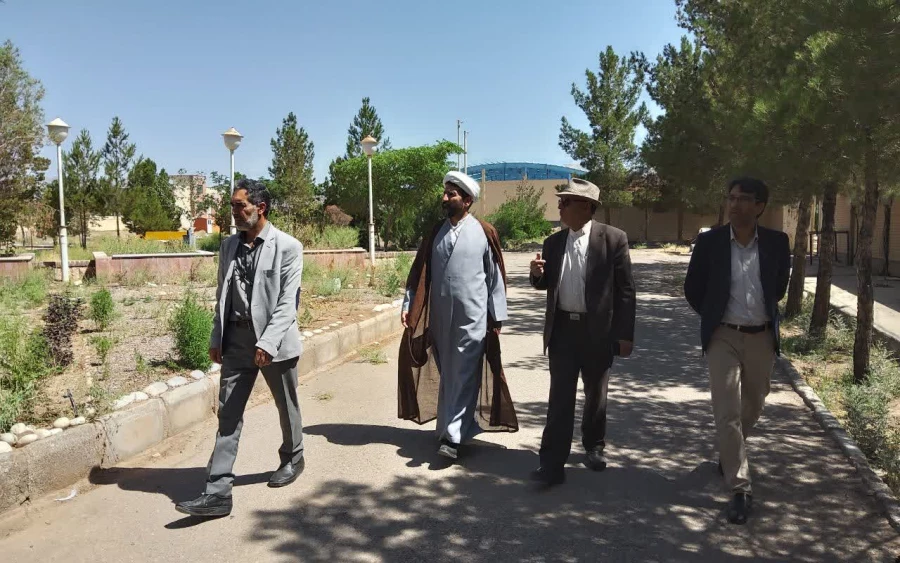 بازدید رئیس دانشگاه فرهنگیان استان از اماکن دانمشگاه پیام نور 5