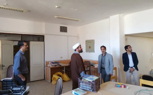 بازدید رئیس دانشگاه فرهنگیان استان از اماکن دانمشگاه پیام نور 6