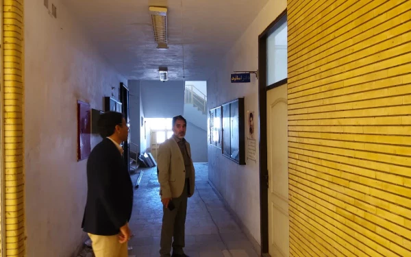 بازدید رئیس دانشگاه فرهنگیان استان از اماکن دانمشگاه پیام نور 9