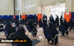 بازدید میدانی ریاست دانشگاه فرهنگیان استان از روند برگزاری امتحانات پایانی نیمسال دوم سال تحصیلی ۱۴۰۳-۱۴۰۲ در پردیس شهید باهنر 9