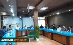 تکریم ومعارفه شورای صنفی پردیس خواجه نصیر الدین طوسی دانشگاه فرهنگیان کرمان 3