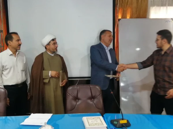 تکریم ومعارفه شورای صنفی پردیس خواجه نصیر الدین طوسی دانشگاه فرهنگیان کرمان 5