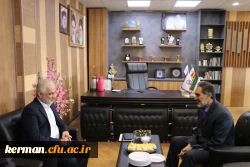 دیداررئیس دانشگاه فرهنگیان استان با مدیر کل هیئت مرکزی گزینش وزارت آموزش وپرورش  2