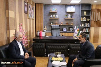 دیداررئیس دانشگاه فرهنگیان استان با مدیر کل هیئت مرکزی گزینش وزارت آموزش وپرورش 