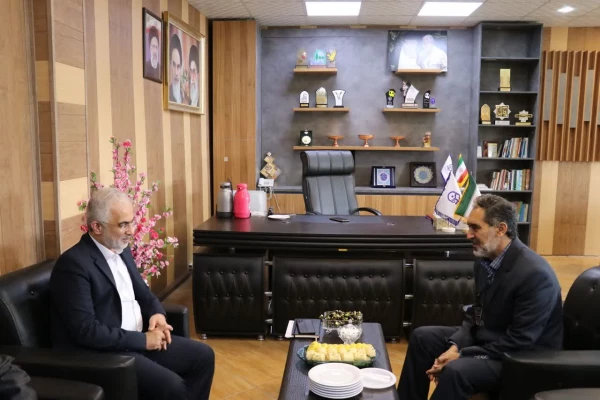 دیداررئیس دانشگاه فرهنگیان استان با مدیر کل هیئت مرکزی گزینش وزارت آموزش وپرورش  2