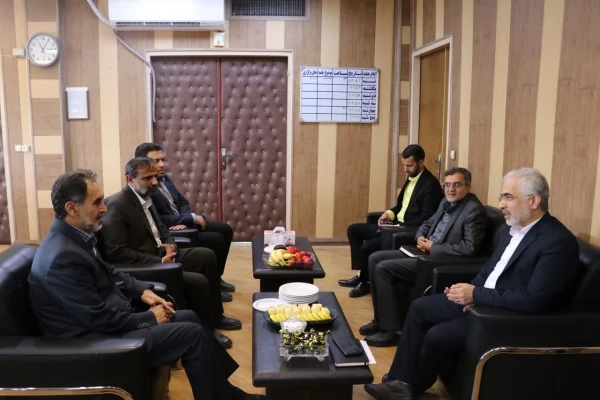 دیداررئیس دانشگاه فرهنگیان استان با مدیر کل هیئت مرکزی گزینش وزارت آموزش وپرورش  3