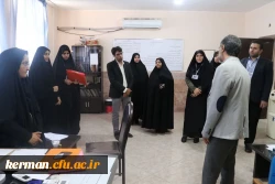 بازدیدرئیس دانشگاه فرهنگیان استان از فرآیند مصاحبه پذیرفته شدگان آزمون سراسری ۱۴۰۳  5