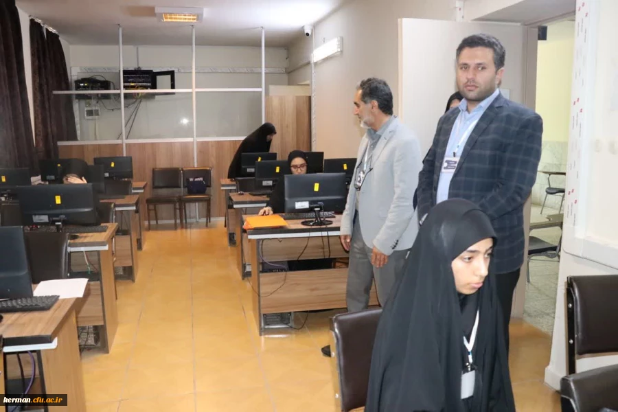 بازدیدرئیس دانشگاه فرهنگیان استان از فرآیند مصاحبه پذیرفته شدگان آزمون سراسری ۱۴۰۳  7