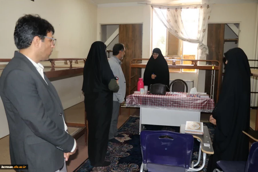 بازدیدرئیس دانشگاه فرهنگیان استان از فرآیند مصاحبه پذیرفته شدگان آزمون سراسری ۱۴۰۳  10